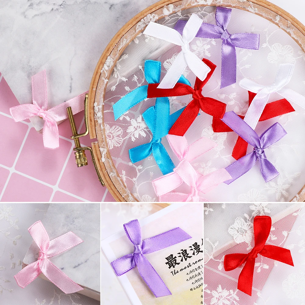 100PCS/Set DIY Kids Girls Headwear Hair Handmade Small Satin Ribbon Bow Appliques Sewing Craft Wedding Decoration Accessories
100PCS/Set DIY Kids Girls Headwear Hair Handmade Small Satin Ribbon Bow Appliques Sewing Craft Wedding Decoration Accessories