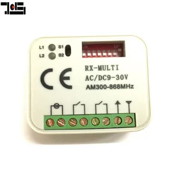 For multi frequency 300-868mhz receiver rolling code and fixed code remote control receiver