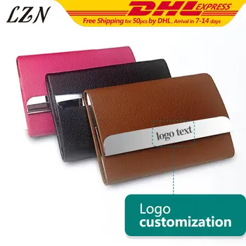 LZN 50pcs a Lot Colourful LE Stainless Steel Business Name ID Credit Card Holder Case Box Free Laser Engraved Logo/Name/Text
LZN 50pcs a Lot Colourful LE Stainless Steel Business Name ID Credit Card Holder Case Box Free Laser Engraved Logo/Name/Text