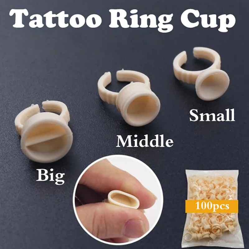 200pcs Silicone Pigment Rings Disposable Microblading Tattoo ink Cup Holder Permanent Makeup lnk Rings for Eyelash Extension
200pcs Silicone Pigment Rings Disposable Microblading Tattoo ink Cup Holder Permanent Makeup lnk Rings for Eyelash Extension