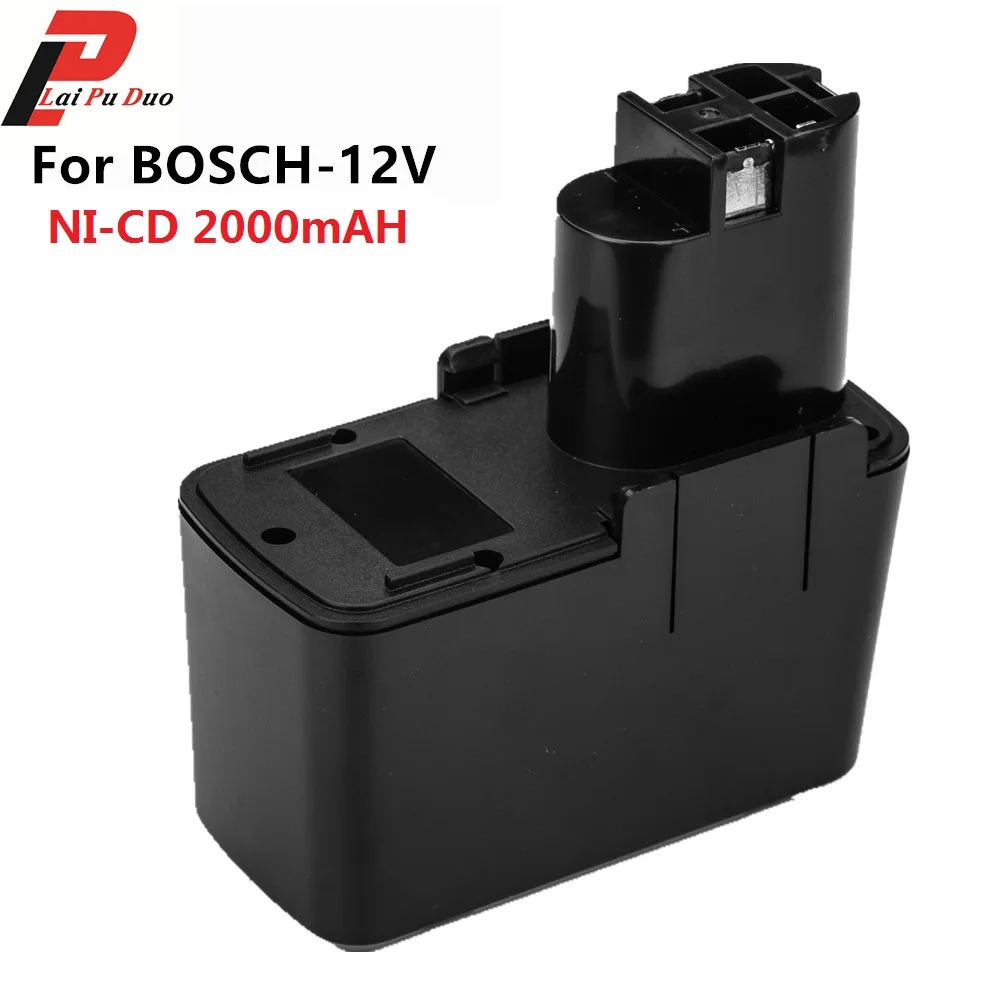 12V 2000mAh Ni-CD Rechargeable Power Tool Replacement Battery for Bosch 2 607 335 055 2607335071 2 610 910 405 BAT011 BH1214H
12V 2000mAh Ni-CD Rechargeable Power Tool Replacement Battery for Bosch 2 607 335 055 2607335071 2 610 910 405 BAT011 BH1214H