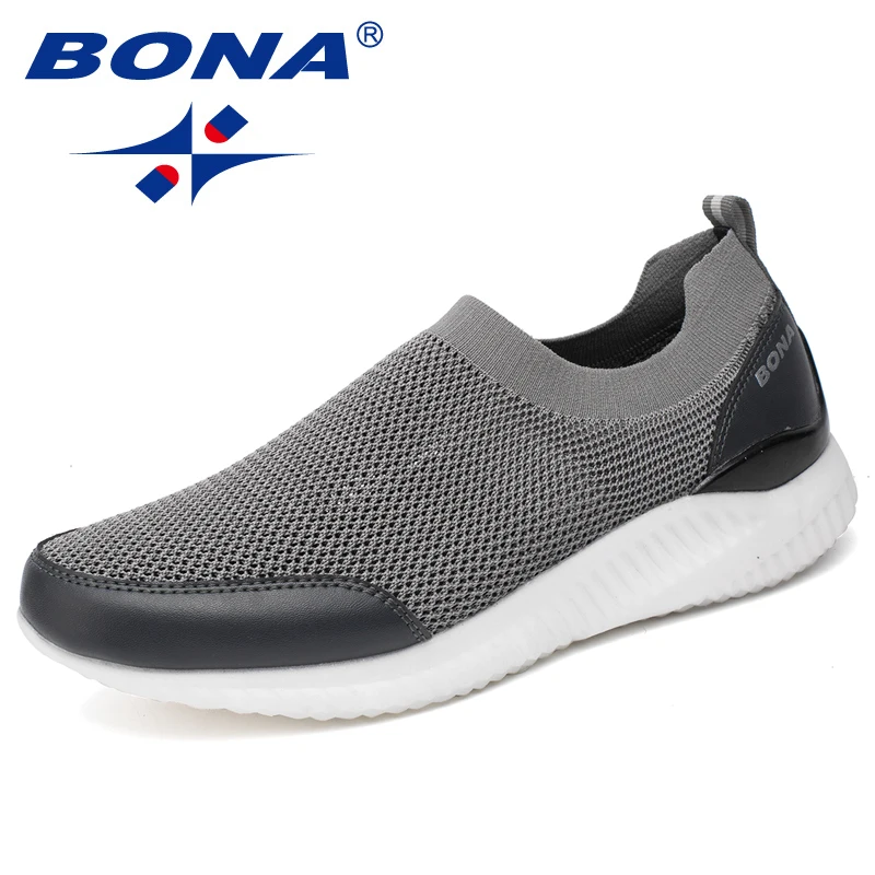 BONA New Popular Style Men Running Shoes Slip-On Mesh Upper Sneakers Outdoor Walking Jogging Shoes Comfortable Athletic Shoes
BONA New Popular Style Men Running Shoes Slip-On Mesh Upper Sneakers Outdoor Walking Jogging Shoes Comfortable Athletic Shoes