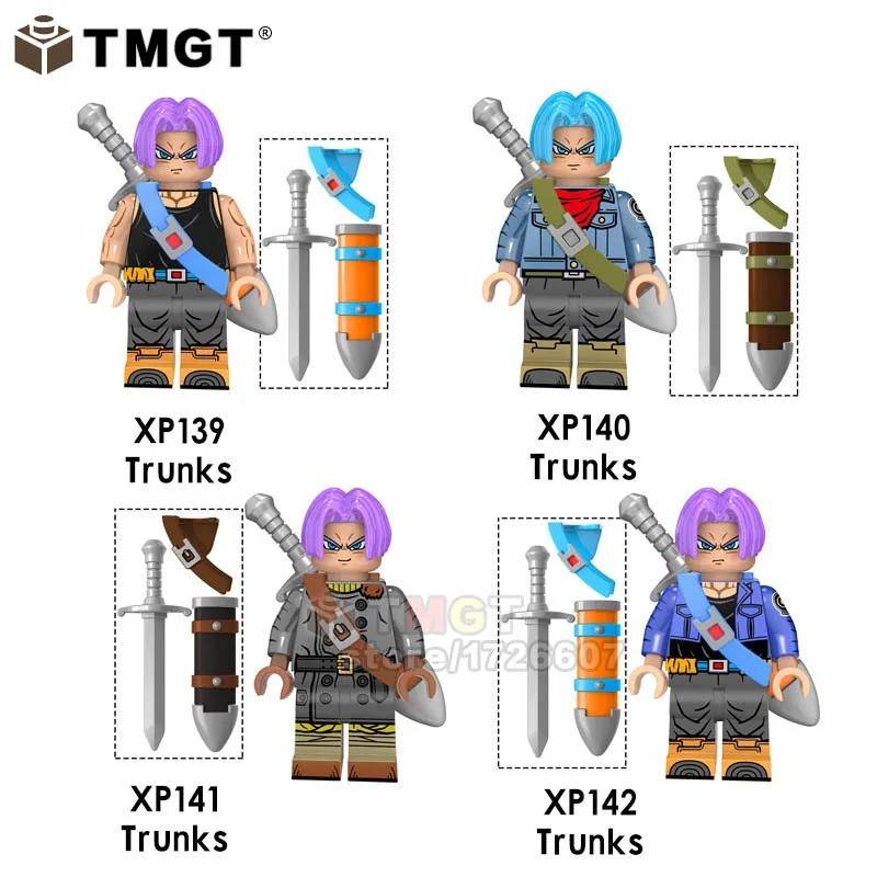 Single Sale Dragon Ball Trunks Mai Goku Burdock Chichi Gogeta Vegeta Building Blocks Toys for Children
Single Sale Dragon Ball Trunks Mai Goku Burdock Chichi Gogeta Vegeta Building Blocks Toys for Children