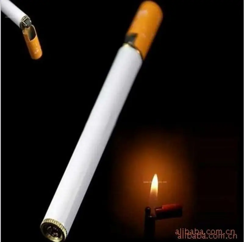 (No Gas )1pc Refillable Butane Gas Jet Flame Lighter Cigarette Shaped Windproof Men Gift
(No Gas )1pc Refillable Butane Gas Jet Flame Lighter Cigarette Shaped Windproof Men Gift