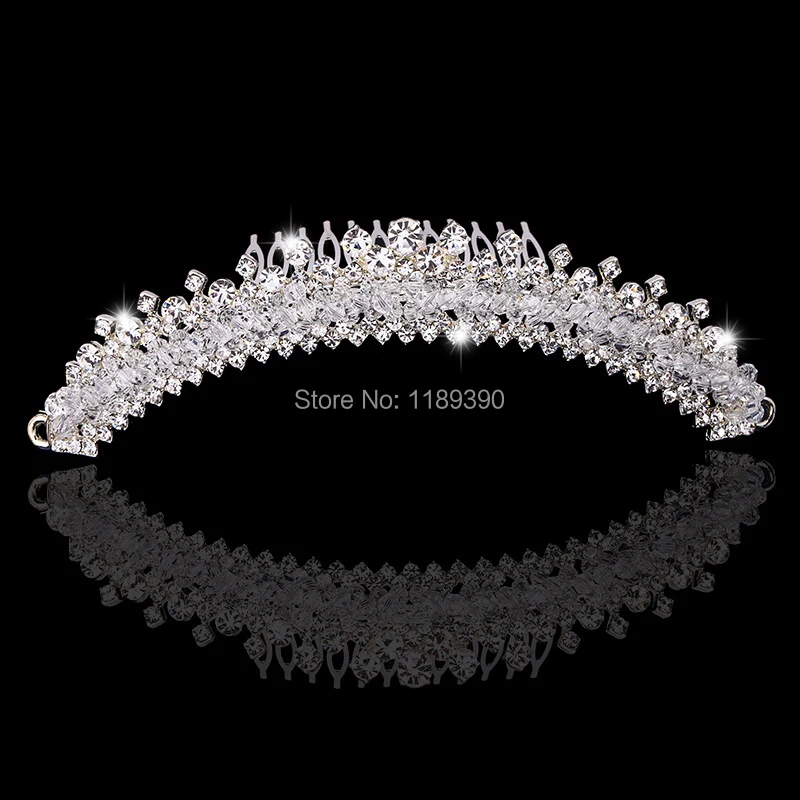Women's Girl's Beauty Pageant Crown Full Crystal Wedding Bridal Rhinestone Tiaras Headpieces tocados para boda Hair Accessories
Women's Girl's Beauty Pageant Crown Full Crystal Wedding Bridal Rhinestone Tiaras Headpieces tocados para boda Hair Accessories