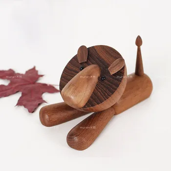 1 pcs Nordic Decorative Wooden Lion Figurines Nature Puppet Ornaments Fashion Home Decoration Wood Crafts New Year Gift Kids Toy
1 pcs Nordic Decorative Wooden Lion Figurines Nature Puppet Ornaments Fashion Home Decoration Wood Crafts New Year Gift Kids Toy
