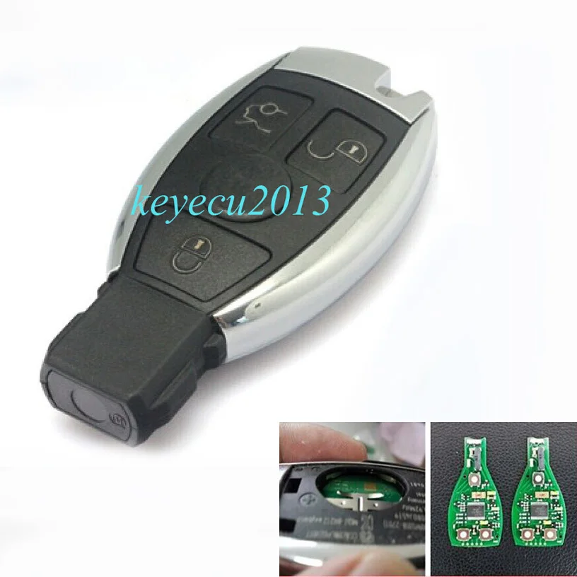 KEYECU High Quality Keyless Entry Smart 3 Button Remote key With Infrared for Mercedes Benz 315Mhz 2006-2010
KEYECU High Quality Keyless Entry Smart 3 Button Remote key With Infrared for Mercedes Benz 315Mhz 2006-2010