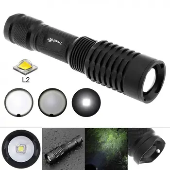 TrustFire Z9 Waterproof L2 LED Flashlight 1600LM Zoom Torch with Micro USB Charging Port for Camping/Outdoor/Fishing
TrustFire Z9 Waterproof L2 LED Flashlight 1600LM Zoom Torch with Micro USB Charging Port for Camping/Outdoor/Fishing