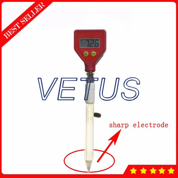 PH-98108 sharp glass electrode Cheese Milk PH Meter analyzer tester testing lab instruments
PH-98108 sharp glass electrode Cheese Milk PH Meter analyzer tester testing lab instruments