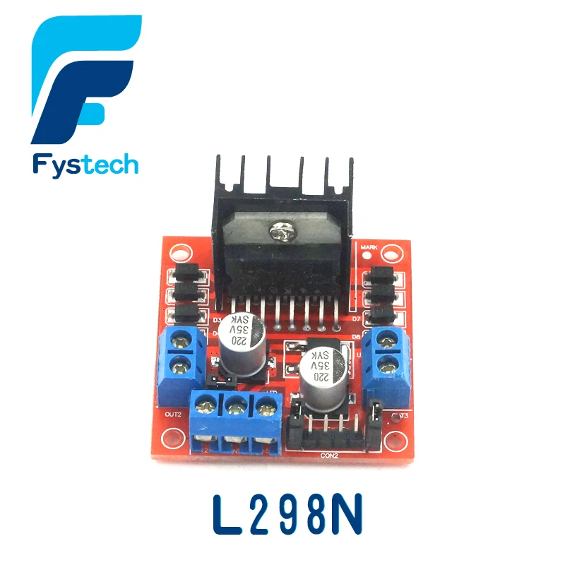 New Dual H Bridge DC Stepper Motor Drive Controller Board Module L298N MOTOR DC Motor For Arduino Stepper Motor Smart Car Robot
New Dual H Bridge DC Stepper Motor Drive Controller Board Module L298N MOTOR DC Motor For Arduino Stepper Motor Smart Car Robot