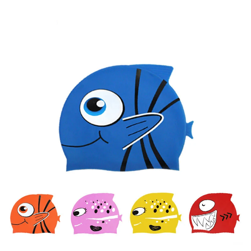 Swimming caps children cartoon fish-shaped cute silica gel swimming cap waterproof anti-skid ear protector Swim Pool Caps Hat
Swimming caps children cartoon fish-shaped cute silica gel swimming cap waterproof anti-skid ear protector Swim Pool Caps Hat