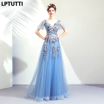 LPTUTTI Embroidery New For Women Elegant Date Ceremony Party Prom Gown Formal Gala Events Luxury Long Evening Dresses
LPTUTTI Embroidery New For Women Elegant Date Ceremony Party Prom Gown Formal Gala Events Luxury Long Evening Dresses