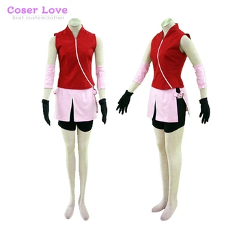 Naruto Shippuden Sakura Haruno Cosplay Costume Stage Performence Clothes Halloween party
Naruto Shippuden Sakura Haruno Cosplay Costume Stage Performence Clothes Halloween party