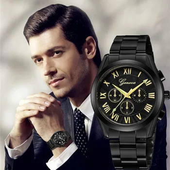 2019 Luxury Brand Watch Men Hombre Quartz Sport Military Stainless Steel Leather Strap Wrist Watch Bayan Kol Saati zegarek meski
2019 Luxury Brand Watch Men Hombre Quartz Sport Military Stainless Steel Leather Strap Wrist Watch Bayan Kol Saati zegarek meski