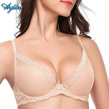 Ayliss Free Ship Sexy Underwire For Women 3/4 Cup Female Lace Bra Unlined Underwear Fashion 3 Colors
Ayliss Free Ship Sexy Underwire For Women 3/4 Cup Female Lace Bra Unlined Underwear Fashion 3 Colors