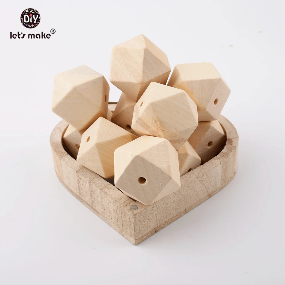 Let's Make 10PCS 20mm Chewable Baby Teethers Hexagon Wooden Beads For Jewelry Making Infants Dental Care Natural Color Beads
Let's Make 10PCS 20mm Chewable Baby Teethers Hexagon Wooden Beads For Jewelry Making Infants Dental Care Natural Color Beads