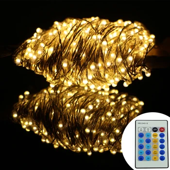Remote Control 164Ft 50M Christmas Led String Lights 500LED Silver Wire Starry String Lights For Christmas Parties Decoration
Remote Control 164Ft 50M Christmas Led String Lights 500LED Silver Wire Starry String Lights For Christmas Parties Decoration