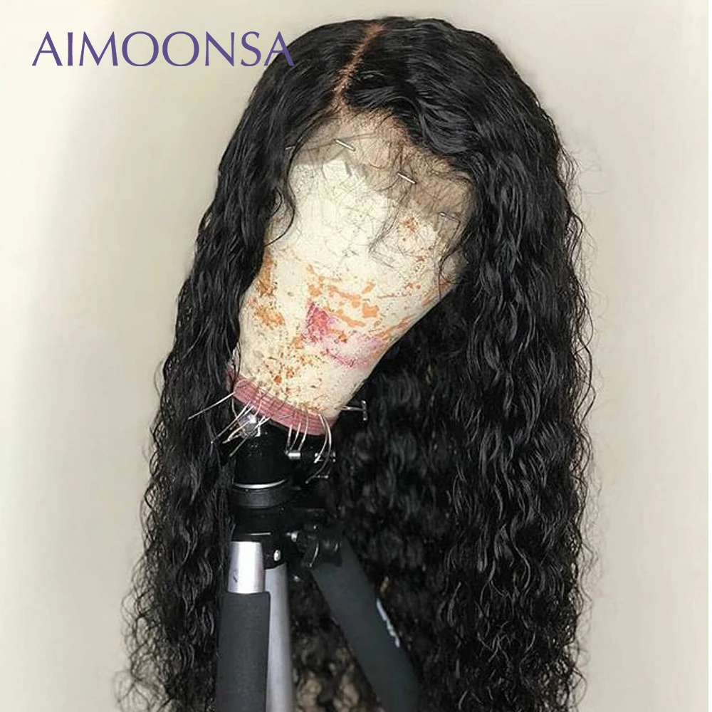 250 Density Lace Front Human Hair Wigs Water Wave Wig Pre Plucked With Baby For Women Indian hair Remy Hair Aimoonsa
250 Density Lace Front Human Hair Wigs Water Wave Wig Pre Plucked With Baby For Women Indian hair Remy Hair Aimoonsa