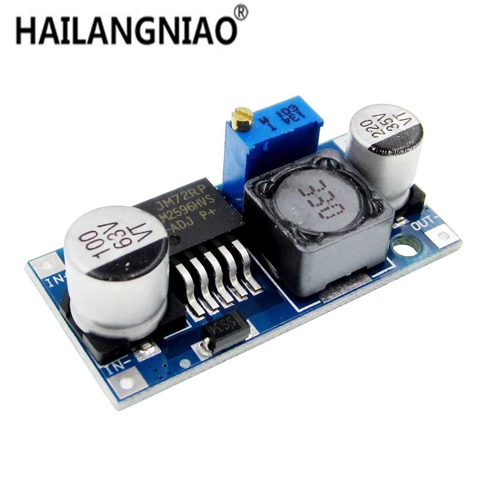 DC DC Buck Converter KIT Adjustable Power Supply DC-DC Step Down Adapter 3A LM2596HVS LM2596HV Step Down Power 4.5-50V To 3-40V
DC DC Buck Converter KIT Adjustable Power Supply DC-DC Step Down Adapter 3A LM2596HVS LM2596HV Step Down Power 4.5-50V To 3-40V