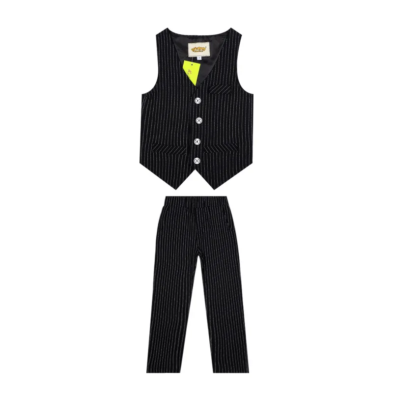 Vest Pants 2pcs Flower Boys Formal Suits School Kids Weeding Birthday Dress Children's Day Chorus Show Piano Ceremony Costume
Vest Pants 2pcs Flower Boys Formal Suits School Kids Weeding Birthday Dress Children's Day Chorus Show Piano Ceremony Costume