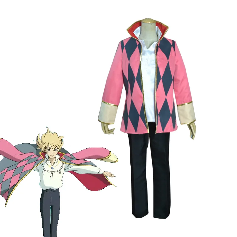 Japanese Anime Howl's Moving Castle Hauru Howl Cosplay Costume Halloween Carnival Unisex Adult Uniforms Full Set Custom Made
Japanese Anime Howl's Moving Castle Hauru Howl Cosplay Costume Halloween Carnival Unisex Adult Uniforms Full Set Custom Made