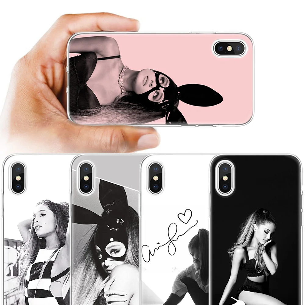 BINYEAE Ariana Grande Signature Silicone Case Cover for iPhone 11 11Pro XS Max XR X 7 8 6 6S Plus X 5 5S SE 5C 7Plus 8Plus 7+
BINYEAE Ariana Grande Signature Silicone Case Cover for iPhone 11 11Pro XS Max XR X 7 8 6 6S Plus X 5 5S SE 5C 7Plus 8Plus 7+