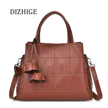 2019 New Design Brown Flowers Shoulder Bag Women Leather Handbags High Quality Plaid Messenger Bag Lady Big Tote Bag Sac A Main
2019 New Design Brown Flowers Shoulder Bag Women Leather Handbags High Quality Plaid Messenger Bag Lady Big Tote Bag Sac A Main