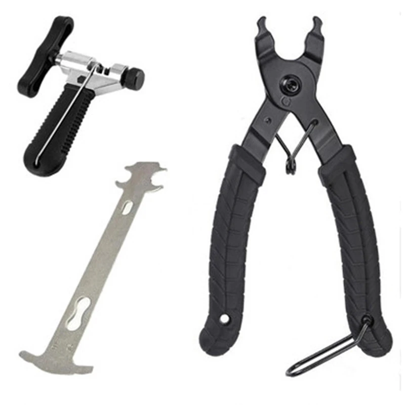 Bike Bicycle Pliers Open Close Chain Magic Buckle Repair Removal Tool Kit Wrench Portable Link Plier Cycling Chain Splitter 
Bike Bicycle Pliers Open Close Chain Magic Buckle Repair Removal Tool Kit Wrench Portable Link Plier Cycling Chain Splitter