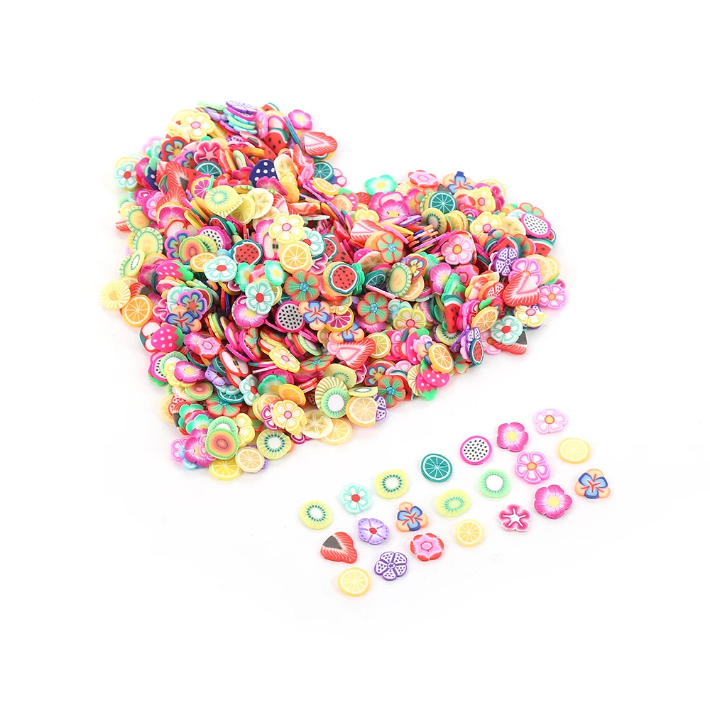ELECOOL Nail Ornaments Soft Pottery Tablets Fruit Pieces Nail Glitters Tips Decorations Patch Nail Film Decals Nail Art Tools
ELECOOL Nail Ornaments Soft Pottery Tablets Fruit Pieces Nail Glitters Tips Decorations Patch Nail Film Decals Nail Art Tools