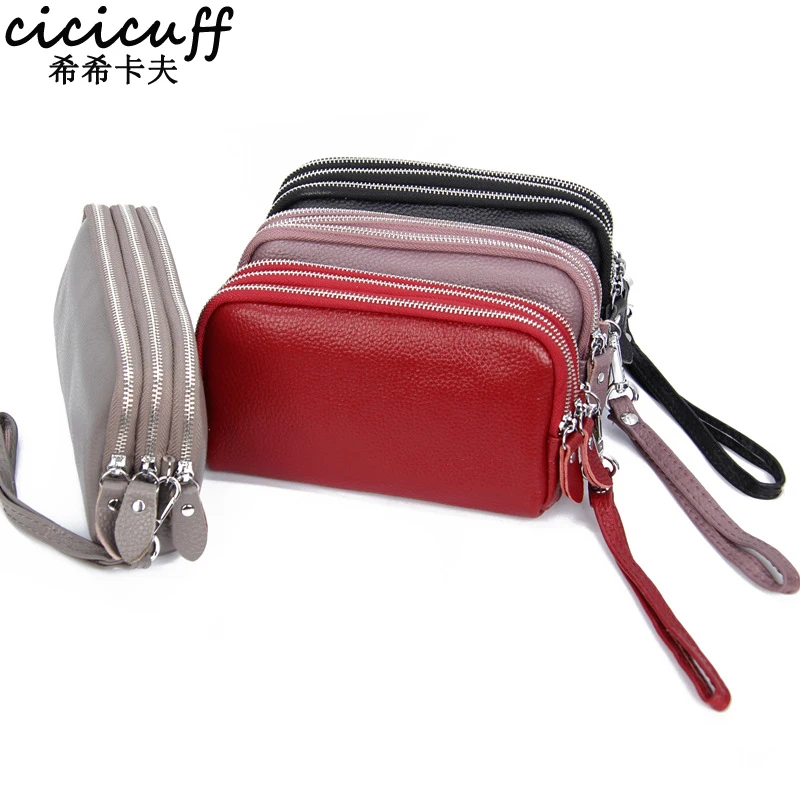 High Quality Clutch Bag for Women Genuine Leather Three Layer Zipper Long Wallet Female Multifunctional Phone Pouch Handbag New
High Quality Clutch Bag for Women Genuine Leather Three Layer Zipper Long Wallet Female Multifunctional Phone Pouch Handbag New