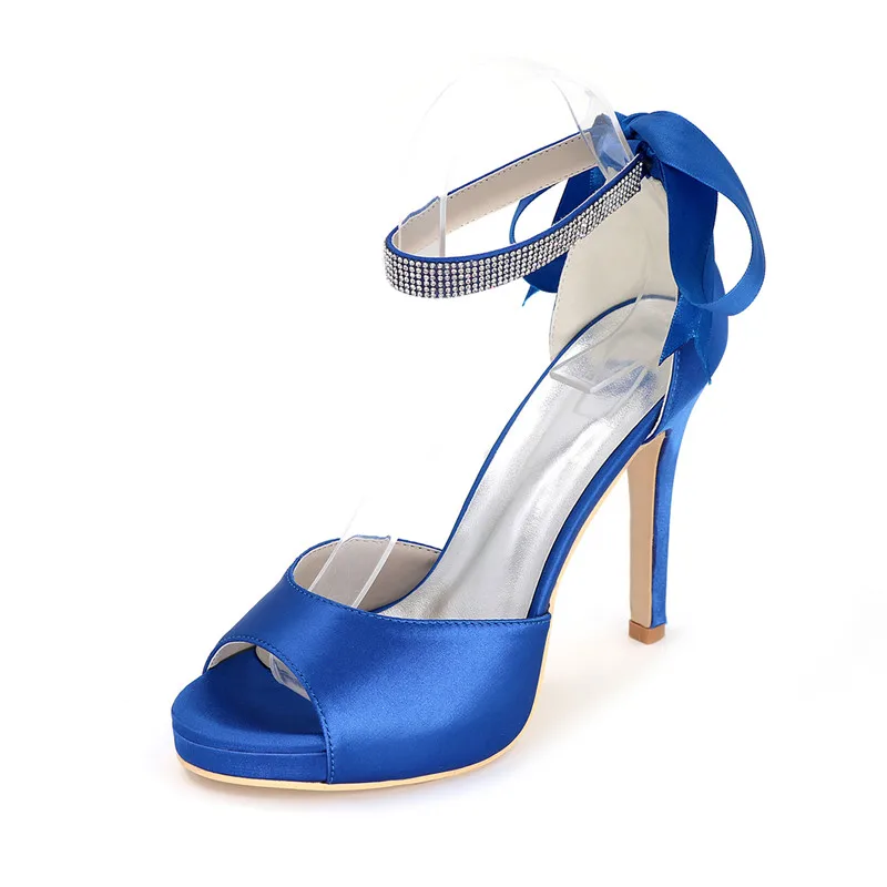 High Heels Platform Satin Wedding Shoes Heeled Peep Toe Prom Evening Formal Party Ladies Dress Pumps High Heels Platform Satin Wedding Shoes Heeled Peep Toe Prom Evening Formal Party Ladies Dress Pumps