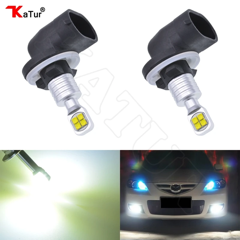 2 Pieces Katur 881 H27W2 Led 40W Fog Light CREELED Chips Bulb Driving Running Light 6000K White Car Fog Lamps LED LED Car Light
2 Pieces Katur 881 H27W2 Led 40W Fog Light CREELED Chips Bulb Driving Running Light 6000K White Car Fog Lamps LED LED Car Light