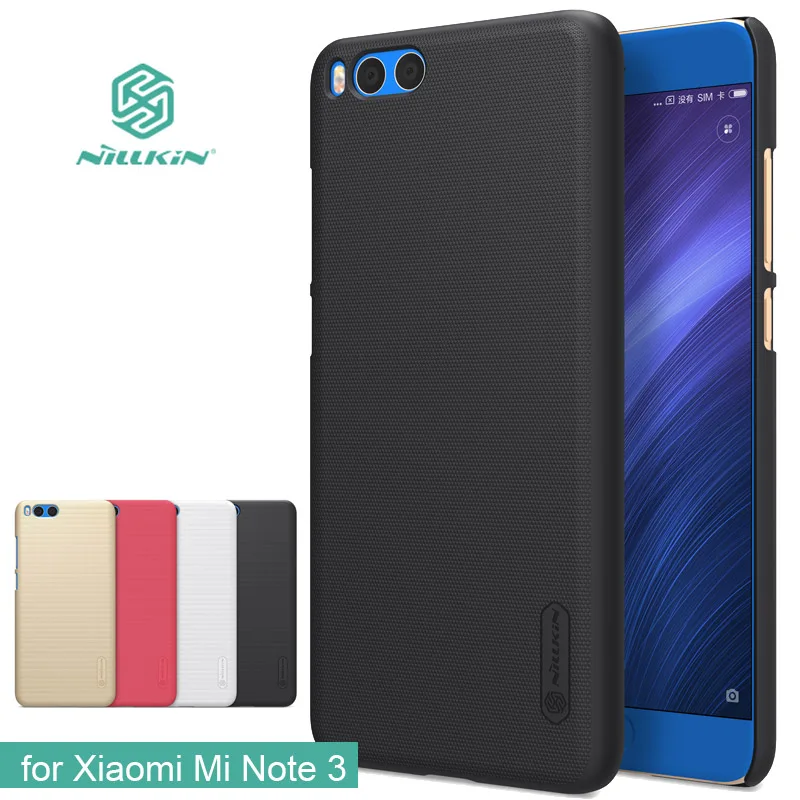for Xiaomi Mi Note 3 Nillkin Super Frosted Shield Hard Back PC Cover Case for Xiaomi Mi Note 3 5.5" Phone Case +Screen Protector
for Xiaomi Mi Note 3 Nillkin Super Frosted Shield Hard Back PC Cover Case for Xiaomi Mi Note 3 5.5" Phone Case +Screen Protector