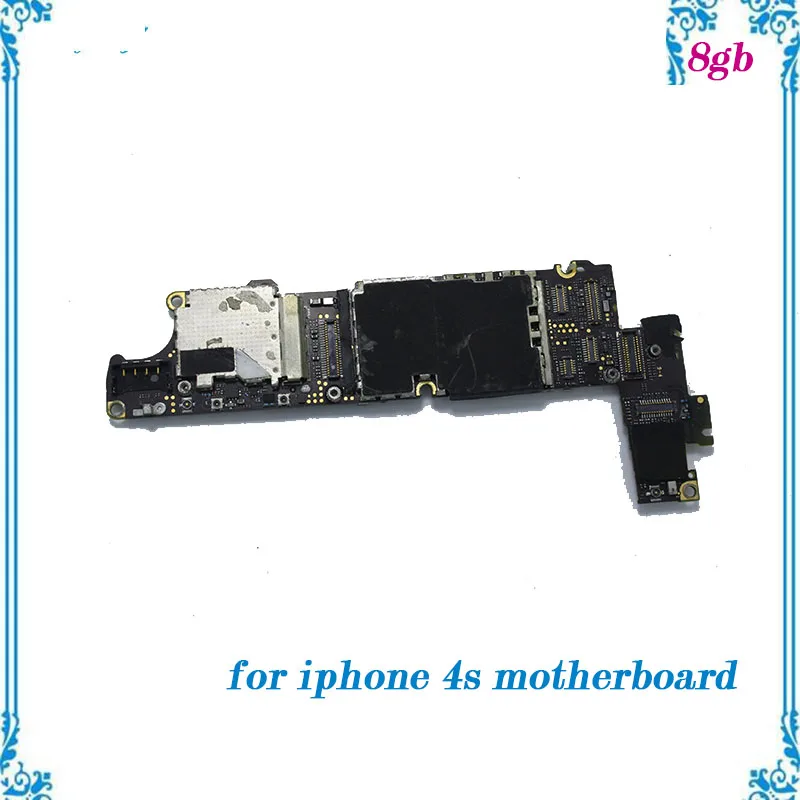 Full function well worked for iphone 4s Unlocked motherboard 8gb used replacement mainboard with full chips Logic Board
Full function well worked for iphone 4s Unlocked motherboard 8gb used replacement mainboard with full chips Logic Board