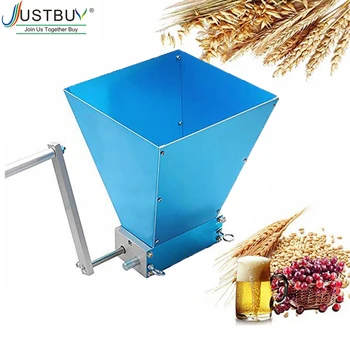 Stainless 2-roller Manual Mill Grinder Portable Kitchen Mill Home Kitchen Tool Grinder Mill Making beer 
Stainless 2-roller Manual Mill Grinder Portable Kitchen Mill Home Kitchen Tool Grinder Mill Making beer