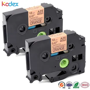 Kodex 2pcs compatible Brother Label Tape paper TZe-B31 Fluorescent for P-Touch printer 12mm black on orange
Kodex 2pcs compatible Brother Label Tape paper TZe-B31 Fluorescent for P-Touch printer 12mm black on orange