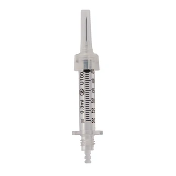 100pcs 0.3ml Syringe Ampoule head Medicine needle for Atomization hyaluron gun hyaluron pen High Pressure Wrinkle Resistance Pen
100pcs 0.3ml Syringe Ampoule head Medicine needle for Atomization hyaluron gun hyaluron pen High Pressure Wrinkle Resistance Pen