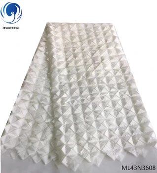 BEAUTIFICAL Tulle Lace Fabric African Lace wedding fabric white Net Lace Fabric High Quality 5 yards ML43N36
BEAUTIFICAL Tulle Lace Fabric African Lace wedding fabric white Net Lace Fabric High Quality 5 yards ML43N36