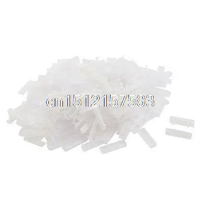 200Pcs 13mm x 45mm Plastic Waterproof Power Distributer Case Cable Label Stick