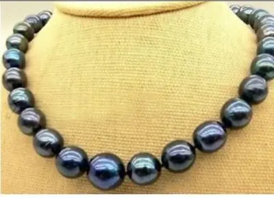 FREE SHIPPING HOT sell new Style >>>> HUGE18"12-13mm natural tahitian genuine black near round pearl necklace
FREE SHIPPING HOT sell new Style >>>> HUGE18"12-13mm natural tahitian genuine black near round pearl necklace