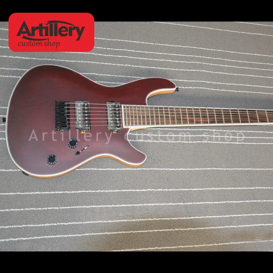 Free shipping Factory custom Mayones electric guitar 7 strings neck through body with rosewood fingerboard musical instrument
Free shipping Factory custom Mayones electric guitar 7 strings neck through body with rosewood fingerboard musical instrument