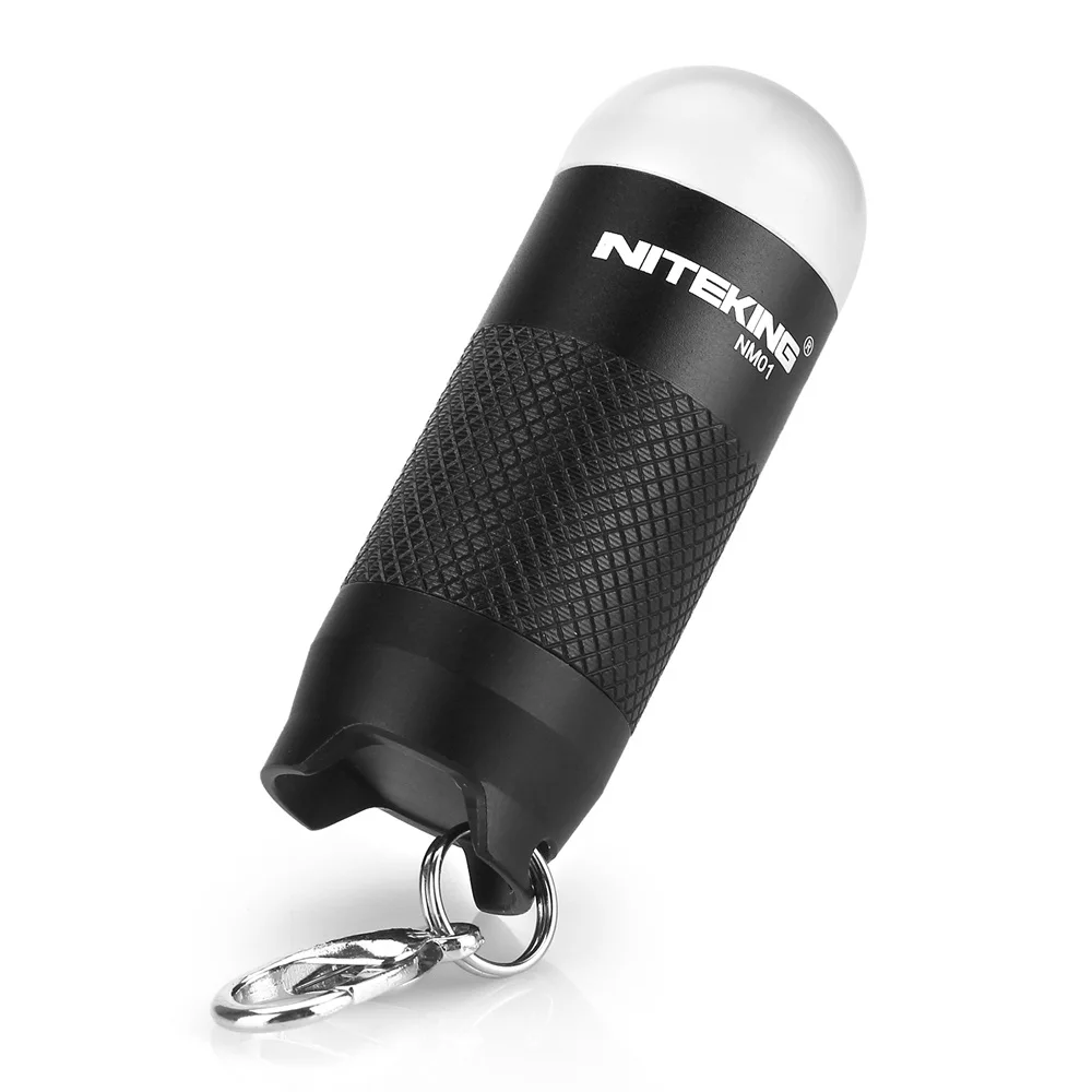 NITEKING NM01 Super Bright Mini Keychain Rotate Switch LED Flashlight for Pocket light Torch powered by 16340 CR123A Battery
NITEKING NM01 Super Bright Mini Keychain Rotate Switch LED Flashlight for Pocket light Torch powered by 16340 CR123A Battery