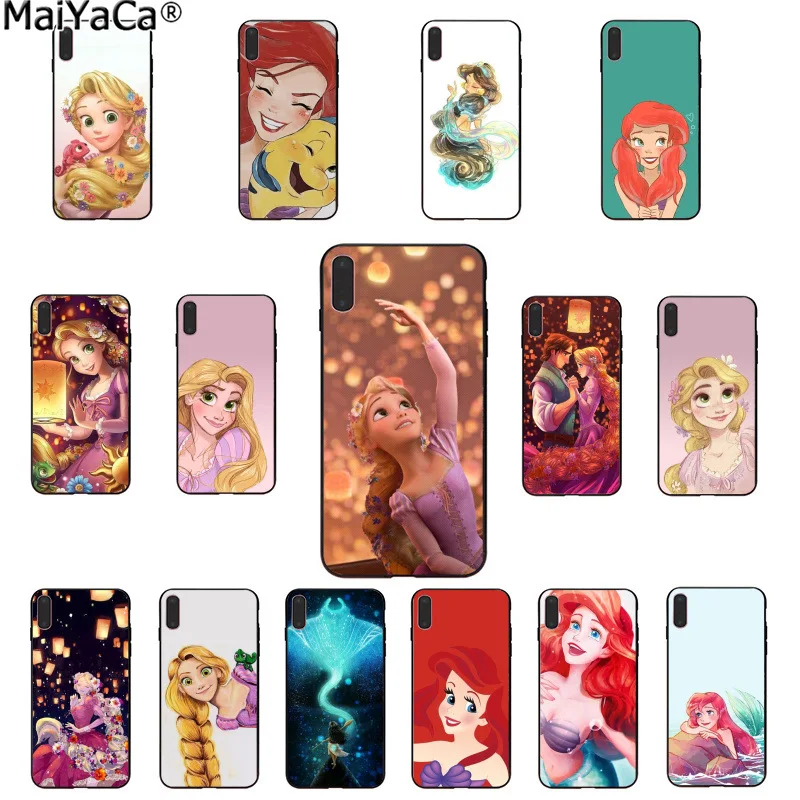 MaiYaCa Mermaid Ariel Tangled Rapunzel Clear Protector DIY Phone Case for Apple iphone 11 pro 8 7 66S Plus X XS MAX 5S SE XR
MaiYaCa Mermaid Ariel Tangled Rapunzel Clear Protector DIY Phone Case for Apple iphone 11 pro 8 7 66S Plus X XS MAX 5S SE XR