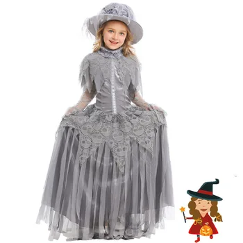Amazing Ghost Vampire Princess for Girls Kids Halloween Carnival Fantasia Role Play Children Fancy Party Dress
Amazing Ghost Vampire Princess for Girls Kids Halloween Carnival Fantasia Role Play Children Fancy Party Dress