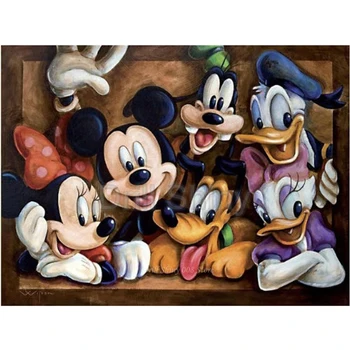 5D Diamond Painting Cartoon Mickey Minnie Family Portrait Full DIY Diamond Embroidery Cross Stitch Kits Home Wall Decor Gift
5D Diamond Painting Cartoon Mickey Minnie Family Portrait Full DIY Diamond Embroidery Cross Stitch Kits Home Wall Decor Gift