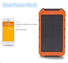 Ultrithin 15000mah polymer external battery pack power bank for samsung