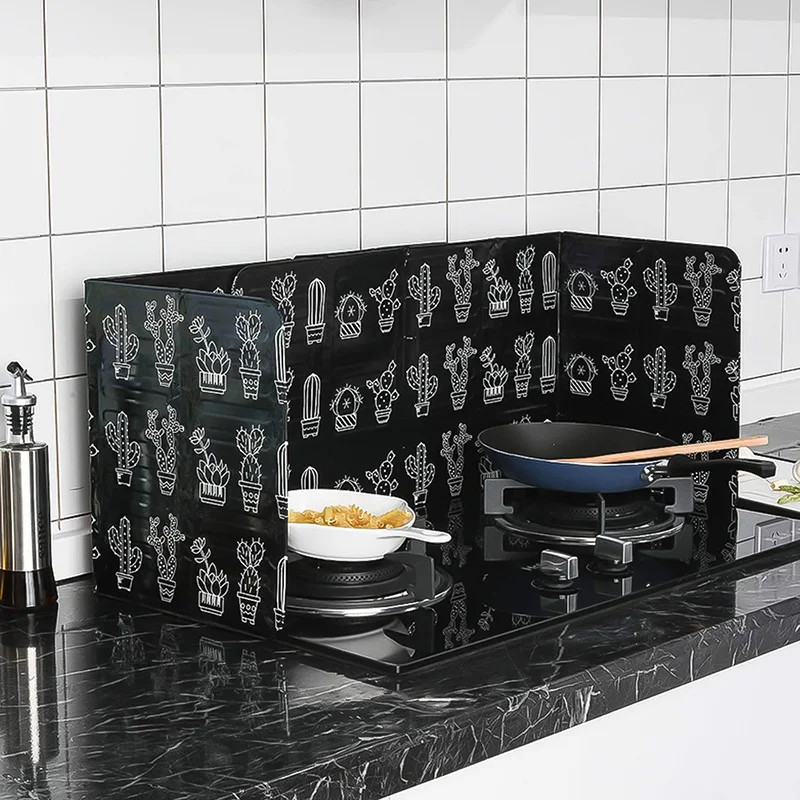 Cactus Printed Aluminum Foil Oil Block Oil Barrier Stove Cook Anti-Splashing Oil Baffle Heat Insulation Kitchen Utensils
Cactus Printed Aluminum Foil Oil Block Oil Barrier Stove Cook Anti-Splashing Oil Baffle Heat Insulation Kitchen Utensils