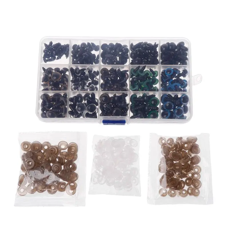 Free shipping 264pcs 6-12mm Colorful Plastic Safety Eyes For Bear Doll Puppet Plush Animals With Gaskets
Free shipping 264pcs 6-12mm Colorful Plastic Safety Eyes For Bear Doll Puppet Plush Animals With Gaskets