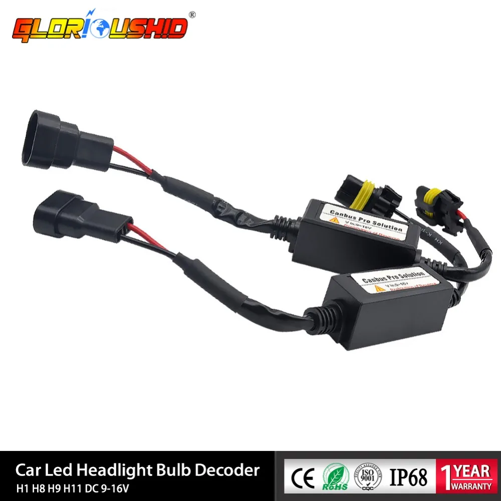 One pair Canbus Decoders H7 H11 H8 H9 LED Car Led Headlight Bulb Decoder for Led Fog lamp free error
One pair Canbus Decoders H7 H11 H8 H9 LED Car Led Headlight Bulb Decoder for Led Fog lamp free error