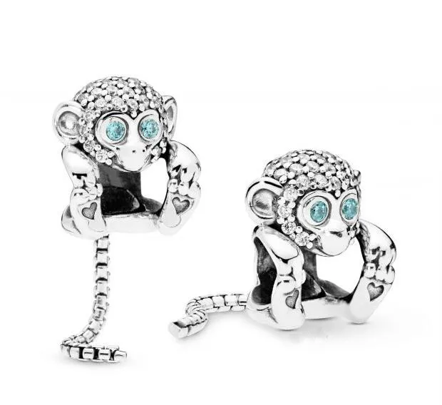 Original 925 Sterling Silver Bead Charm Sparkling Cheeky Little Monkey Charm Fit Pandora Bracelet & Bangle Diy Jewelry
Original 925 Sterling Silver Bead Charm Sparkling Cheeky Little Monkey Charm Fit Pandora Bracelet & Bangle Diy Jewelry